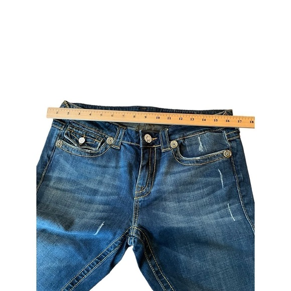 Vigoss Jeans Women's Size 11/12 Blue Denim Bootcut Leg Mid Rise Medium Wash - Picture 4 of 7